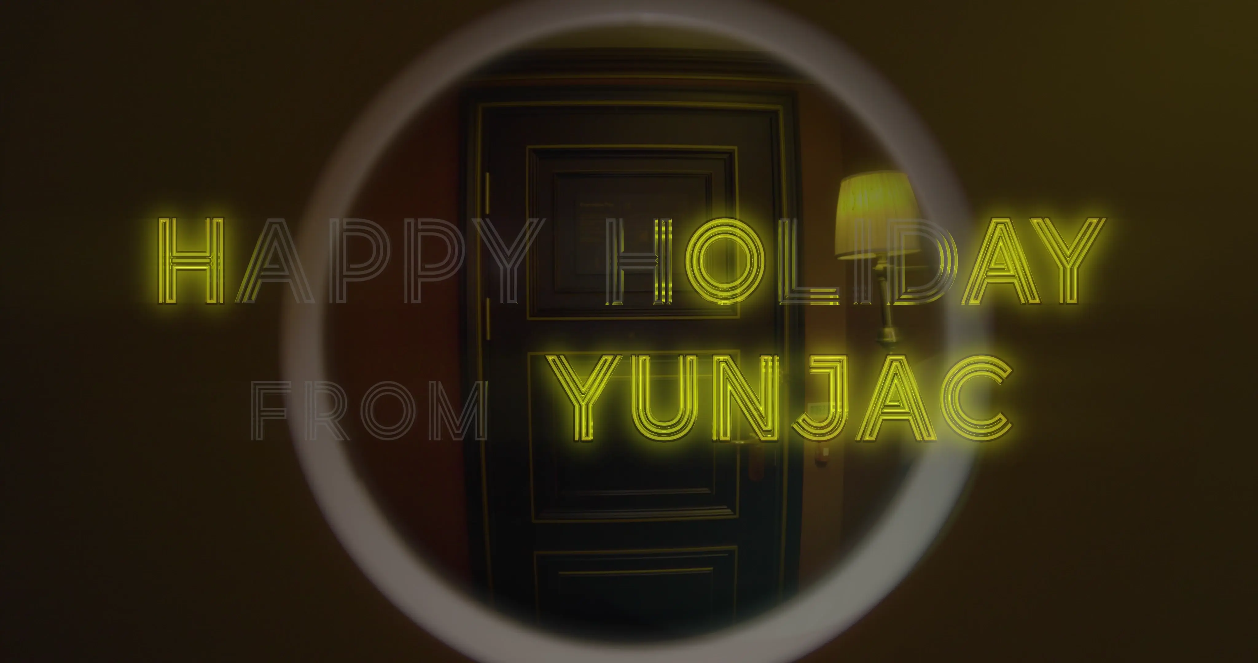 HAPPY HOLIDAY from YUNJAC